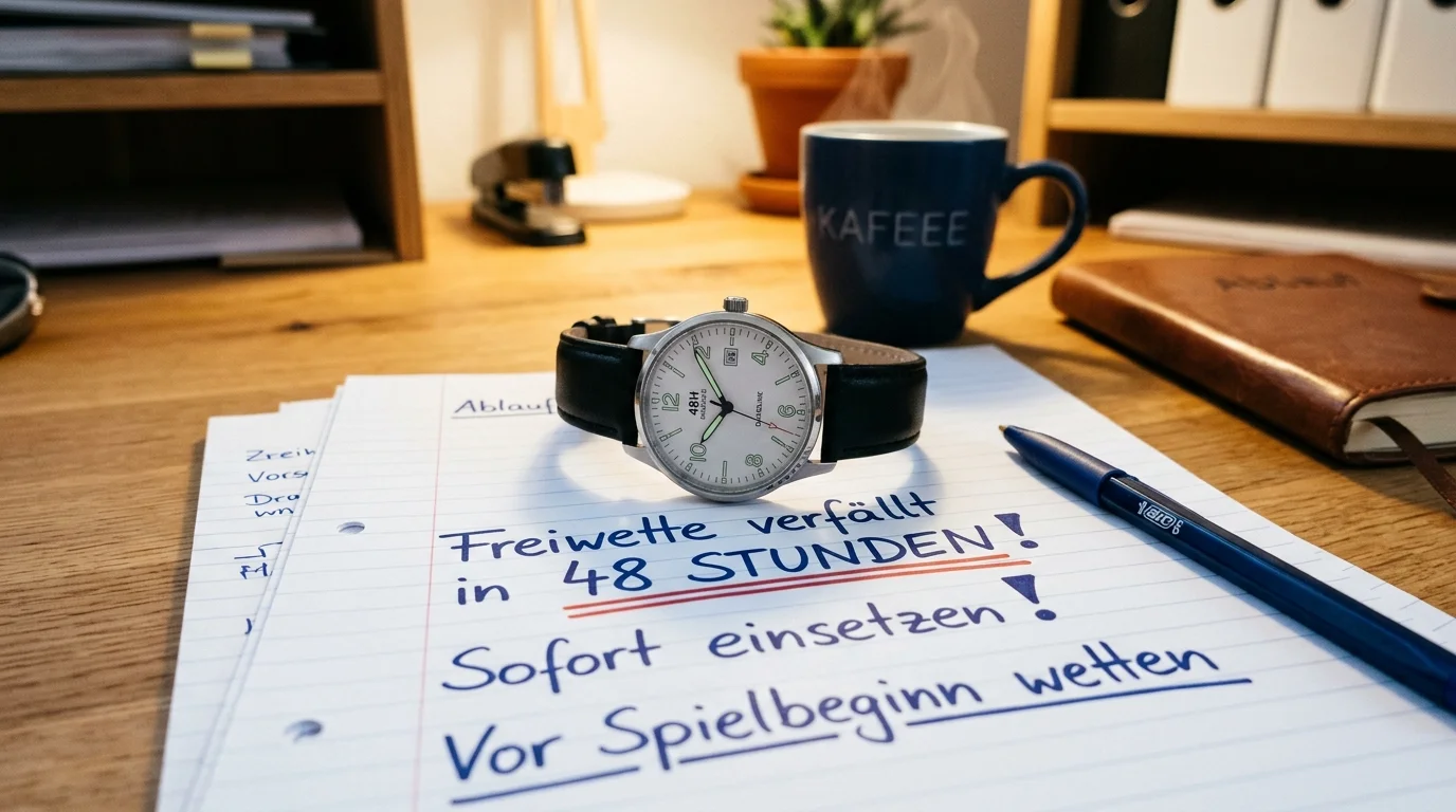 Freiwette Basketball Ablauf 48 Stunden Gültigkeit Fehler vermeiden