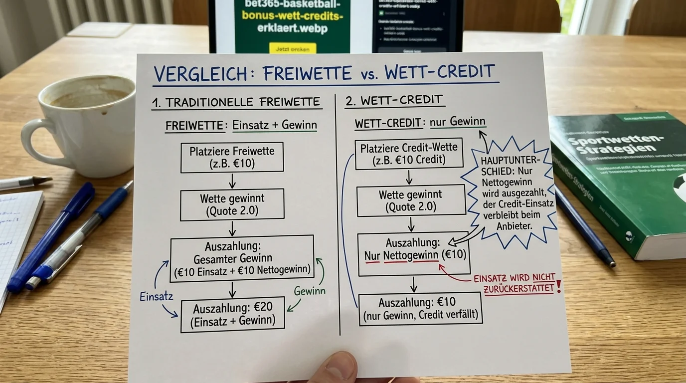 bet365 Wett-Credits Funktionsweise für Basketball-Bonus mit Qualifying-Einsatz erklärt
