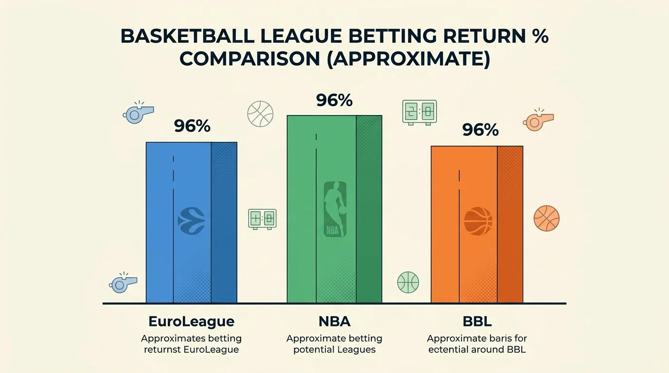 EuroLeague Wetten Quotenschlüssel Vergleich NBA BBL Auszahlungsrate deutsche Anbieter