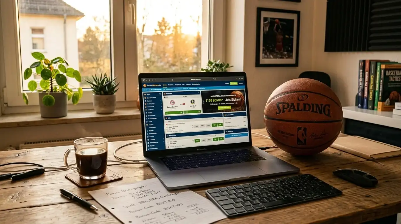 Basketball Wetten Bonus Ratgeber für deutsche Sportwetter, Überblick über Freiwetten, Einzahlungsboni und Quotenboosts