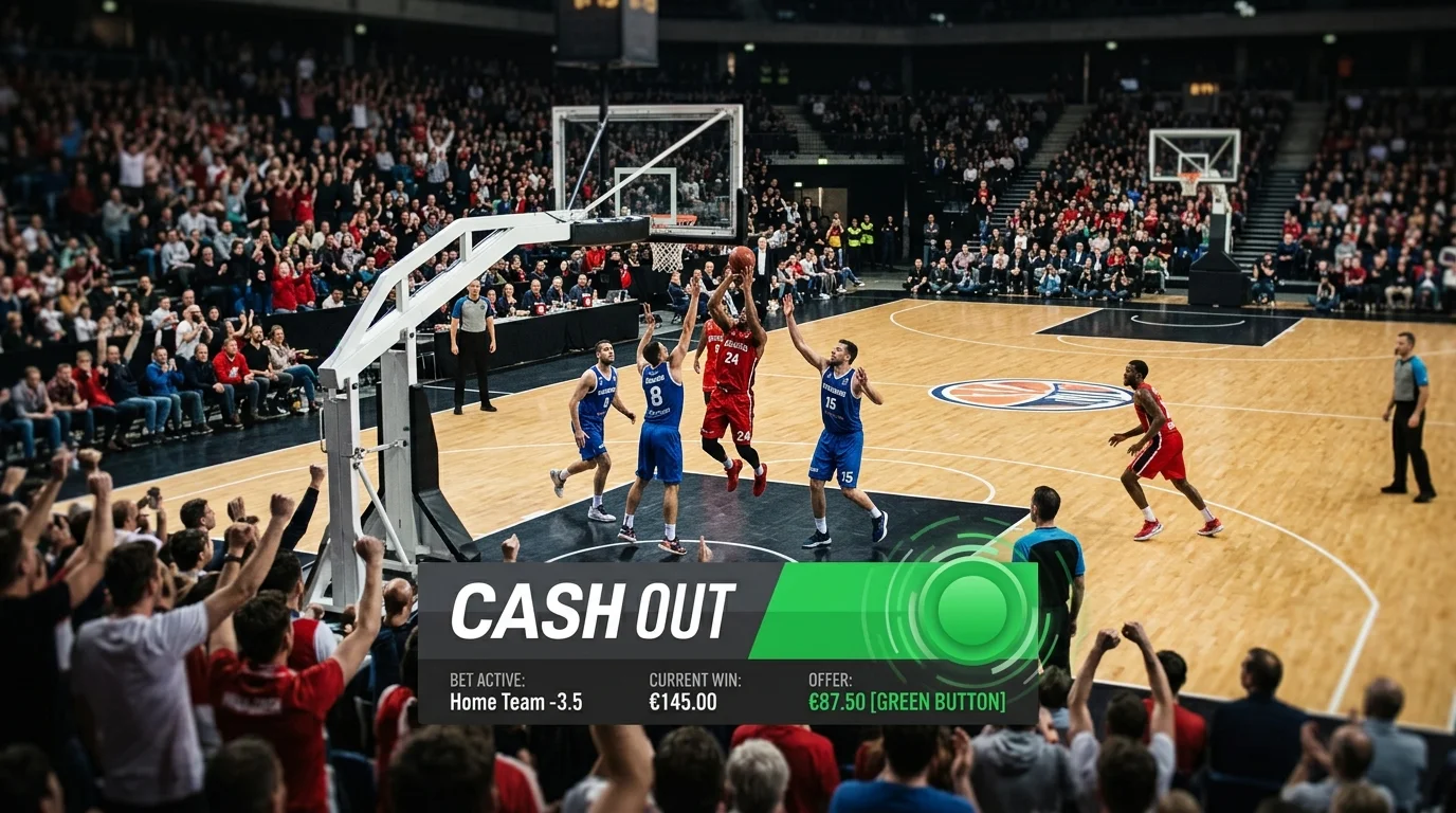 Cash Out Timing Basketball Live Wetten vorzeitige Auszahlung Strategie Risikomanagement