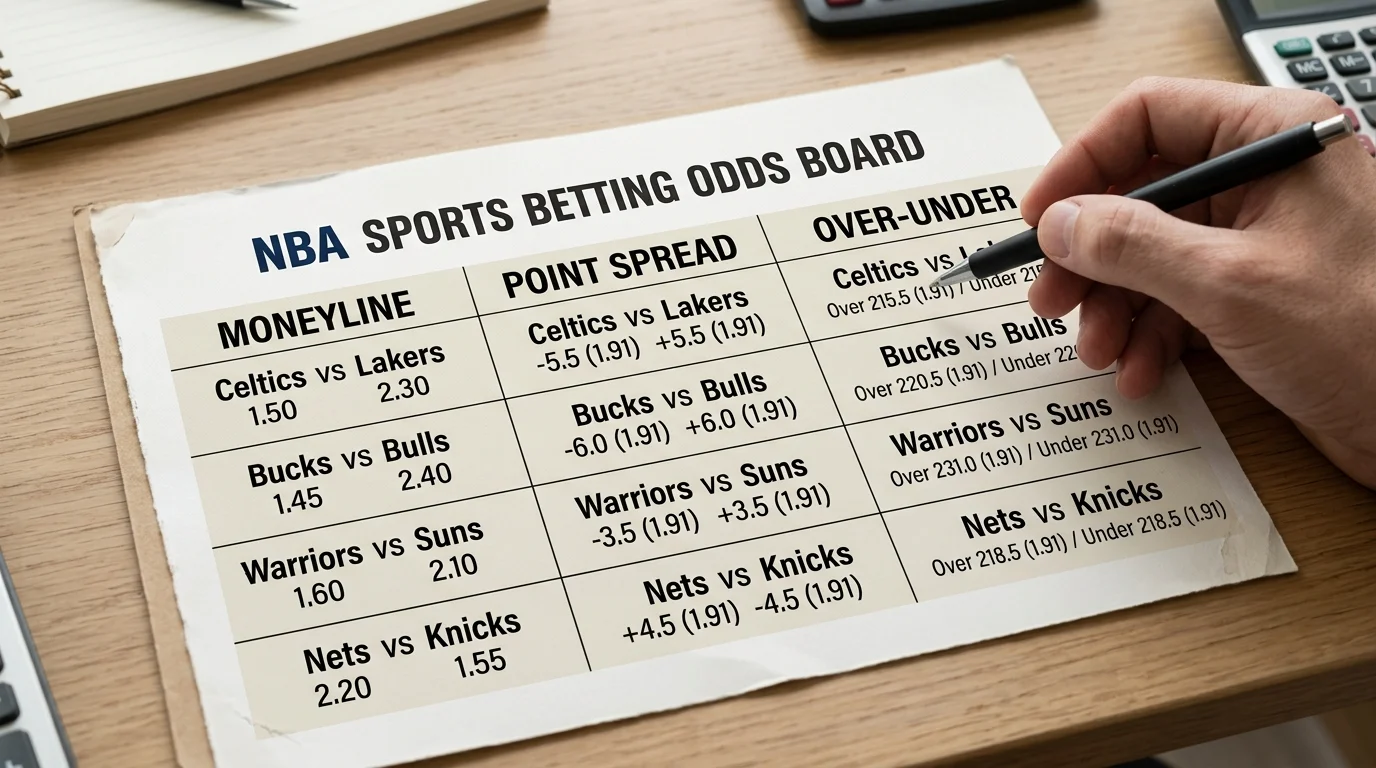 NBA Regular Season Wettmärkte im Überblick, Siegwette, Handicap und Gesamtpunkte für deutsche Sportwetter