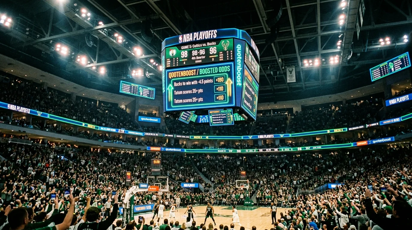 Quotenboosts auf NBA-Playoffs-Spiele, beste Zeitfenster und Anbieter für erhöhte Basketball-Quoten